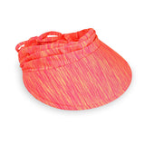 Aqua Visor-Pink/Orange Combo