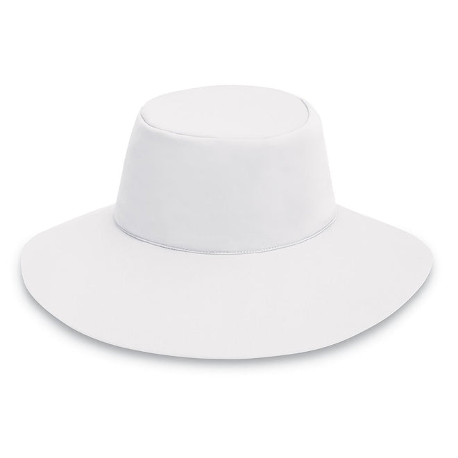 Aqua Hat-White