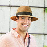 St. Tropez Fedora-Natural Combo