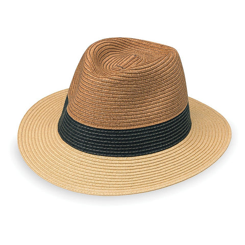 St. Tropez Fedora-Natural Combo