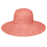 Scrunchie-Coral/White Dots