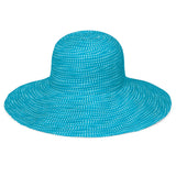 Scrunchie-Turquoise/White Dots