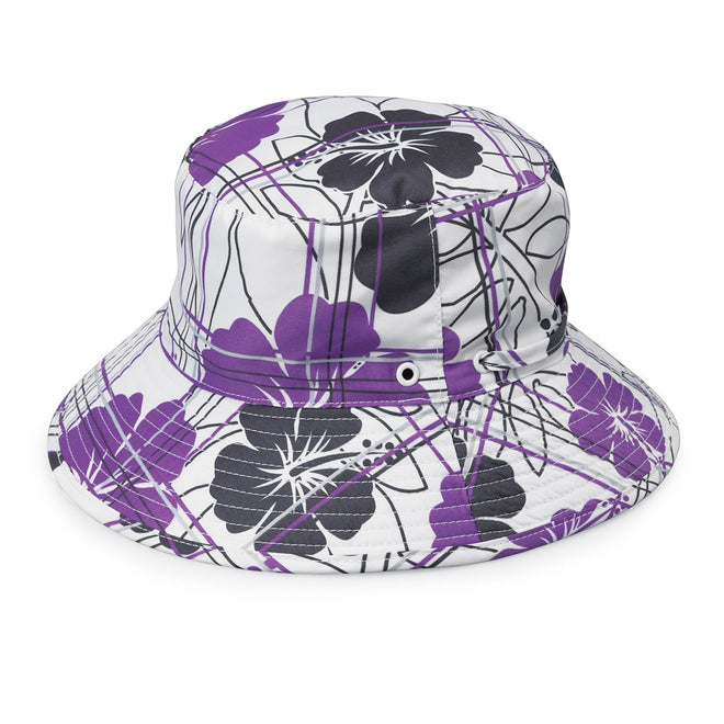 Surf Hat-Hibiscus Purple