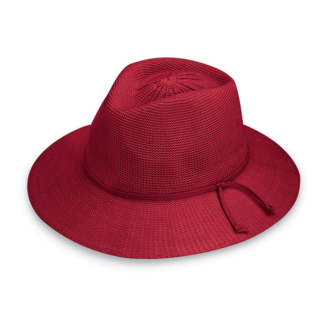 Victoria Fedora - Cranberry